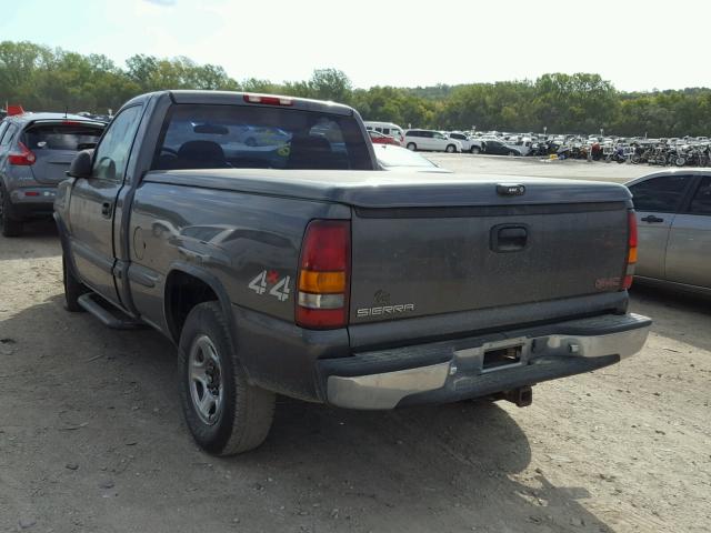 1GTEK14W0YZ116634 - 2000 GMC NEW SIERRA GRAY photo 3