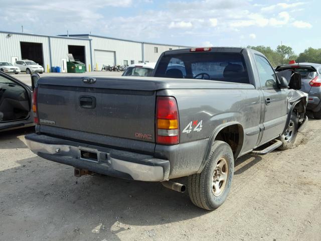 1GTEK14W0YZ116634 - 2000 GMC NEW SIERRA GRAY photo 4