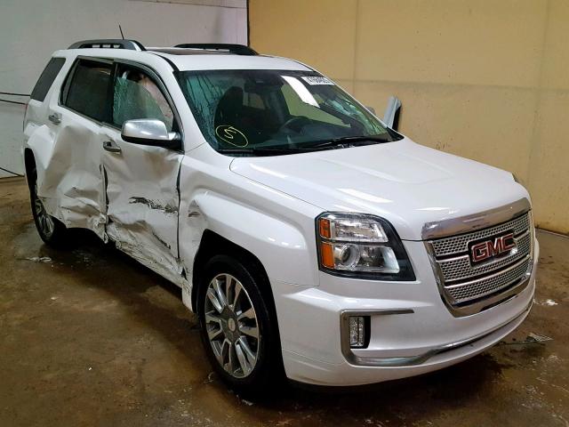 2GKFLVE33G6319402 - 2016 GMC TERRAIN DE WHITE photo 1