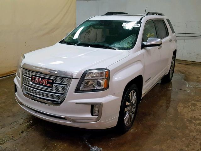 2GKFLVE33G6319402 - 2016 GMC TERRAIN DE WHITE photo 2