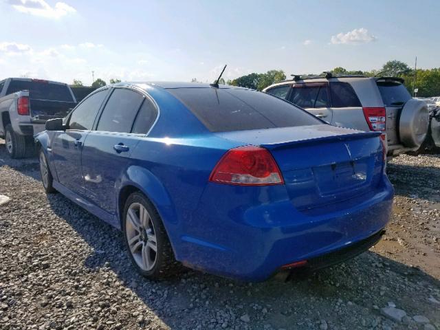 6G2ER57719L163562 - 2009 PONTIAC G8 BLUE photo 3