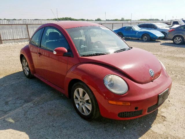 3VWPW31C89M513074 - 2009 VOLKSWAGEN NEW BEETLE წითელი ფოტო 1