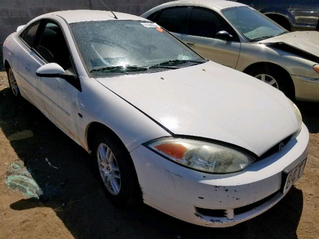 1ZWFT603225604064 - 2002 MERCURY COUGAR I4 WHITE photo 1