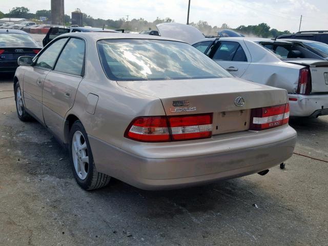 JT8BF28G915106583 - 2001 LEXUS ES 300 TAN photo 3