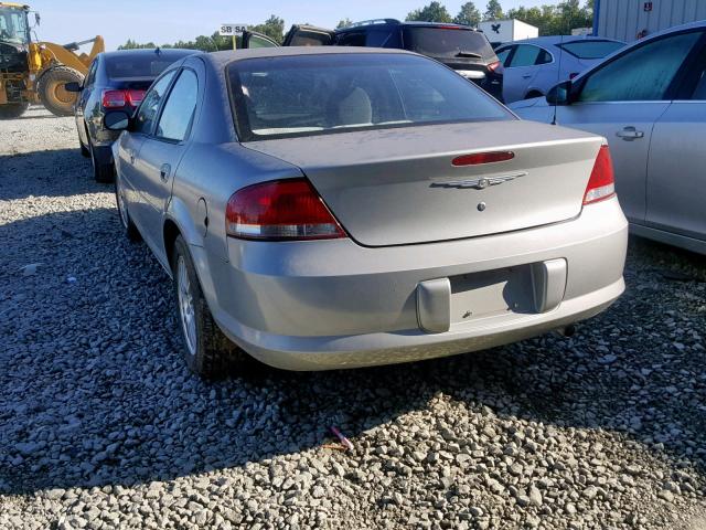 1C3EL46X04N283442 - 2004 CHRYSLER SEBRING LX GREEN photo 3