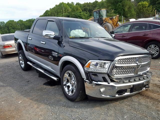 1C6RR7NM6JS256156 - 2018 RAM 1500 LARAM BLACK photo 1