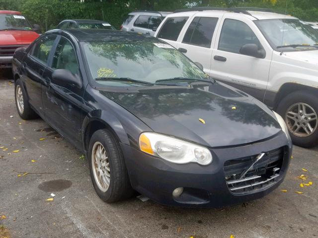 1C3AL56RX5N684911 - 2005 CHRYSLER SEBRING TO BLACK photo 1