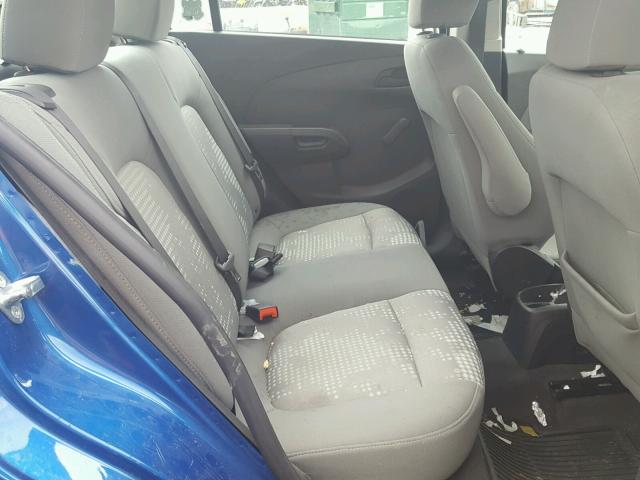 1G1JB5SHXH4155781 - 2017 CHEVROLET SONIC LS BLUE photo 6