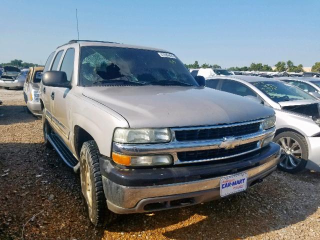 1GNEK13Z74J321220 - 2004 CHEVROLET TAHOE K150 TAN photo 1