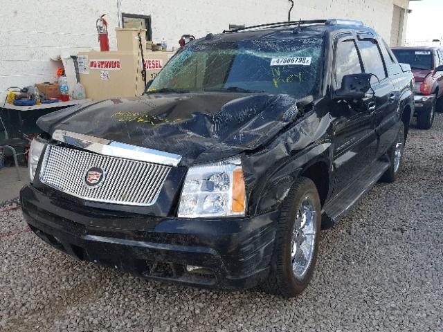 3GYEK62N45G138682 - 2005 CADILLAC ESCALADE E BLACK photo 2