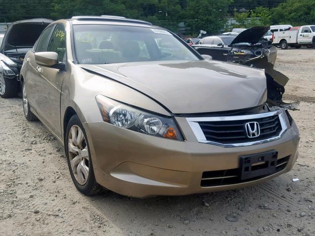 1HGCP26858A005879 - 2008 HONDA ACCORD EXL GOLD photo 1