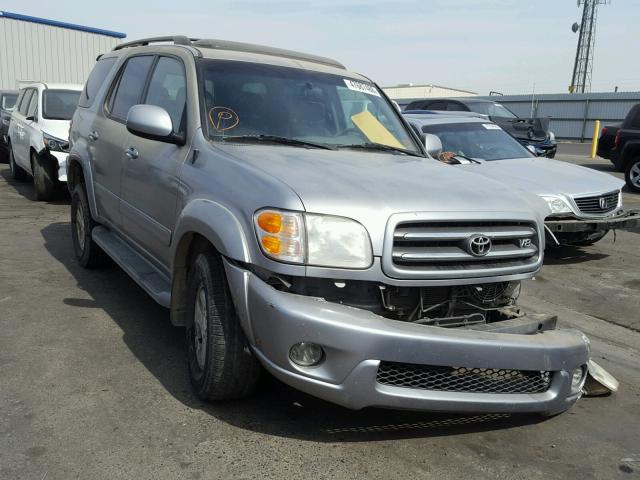 5TDBT48A81S001352 - 2001 TOYOTA SEQUOIA LI SILVER photo 1