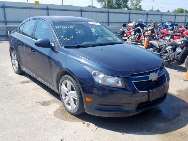 1G1P75SZXE7250064 - 2014 CHEVROLET CRUZE BLUE photo 1