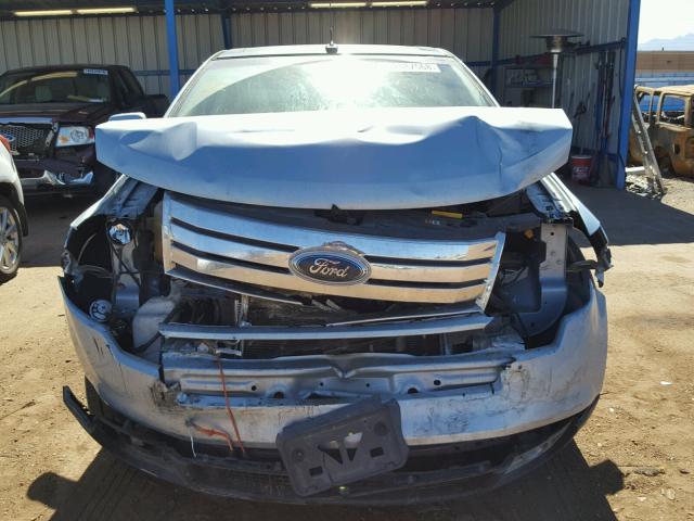 2FMDK39C38BA91247 - 2008 FORD EDGE LIMIT BLUE photo 9