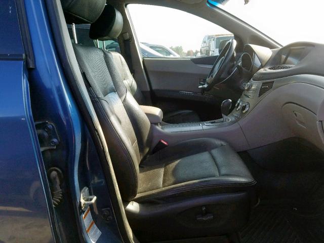 4S4WX82D974400156 - 2007 SUBARU B9 TRIBECA BLUE photo 5