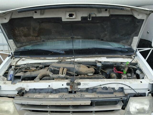 1FDKE30G0SHA89674 - 1995 FORD E350 WHITE photo 7