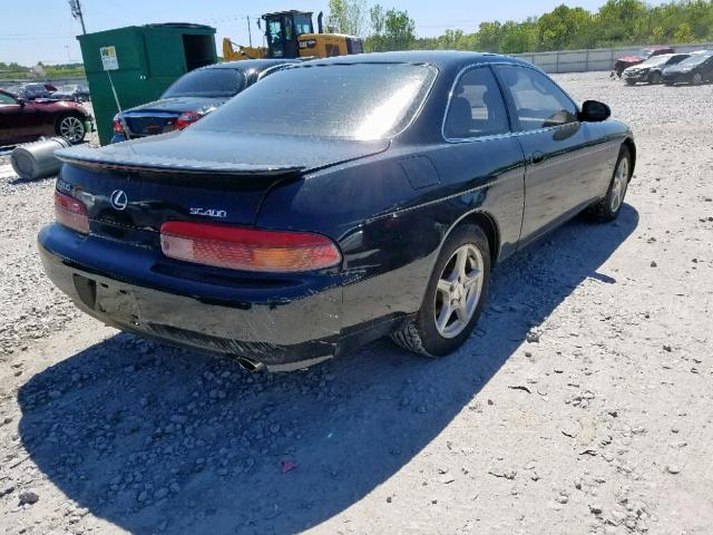 JT8CH32Y2T0050556 - 1996 LEXUS SC 400 BLACK photo 4