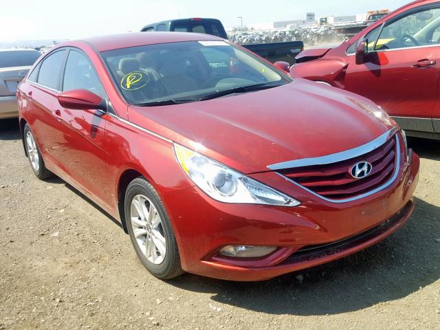 5NPEB4AC0DH522314 - 2013 HYUNDAI SONATA GLS RED photo 1