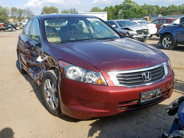 1HGCP26449A100190 - 2009 HONDA ACCORD LXP BURGUNDY photo 1