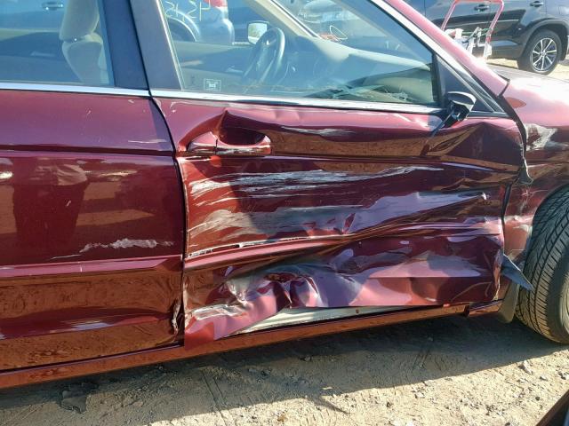 1HGCP26449A100190 - 2009 HONDA ACCORD LXP BURGUNDY photo 9