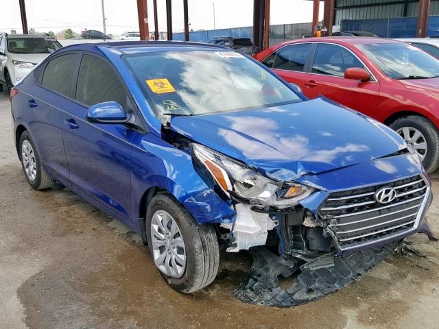 3KPC24A31KE073024 - 2019 HYUNDAI ACCENT SE BLUE photo 1