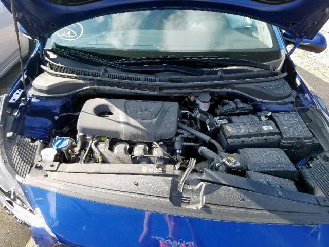 3KPC24A31KE073024 - 2019 HYUNDAI ACCENT SE BLUE photo 7