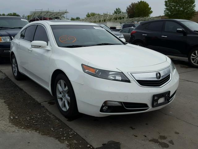 19UUA8F24EA008658 - 2014 ACURA TL WHITE photo 1