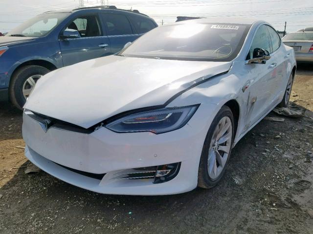 5YJSA1E1XGF160542 - 2016 TESLA MODEL S WHITE photo 2