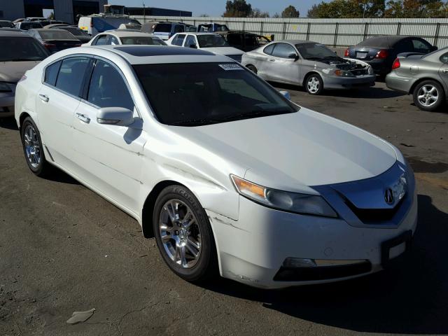 19UUA86569A013960 - 2009 ACURA TL WHITE photo 1