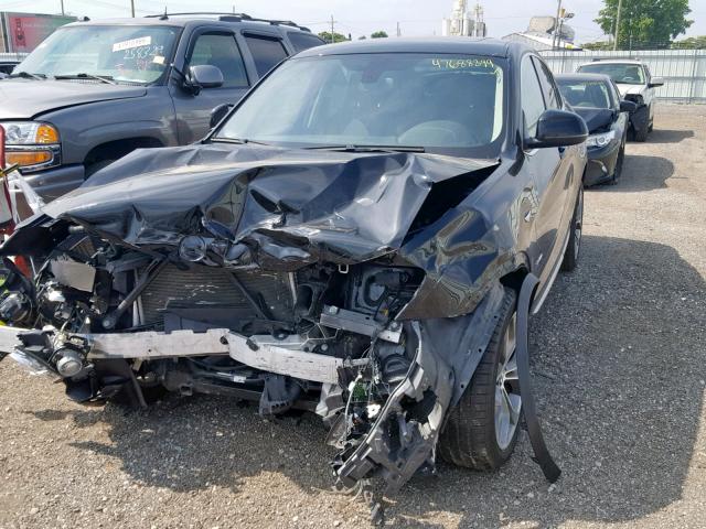 5UXXW3C55F0M86656 - 2015 BMW X4 XDRIVE2 Սև լուսանկար 2