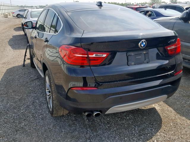 5UXXW3C55F0M86656 - 2015 BMW X4 XDRIVE2 Սև լուսանկար 3