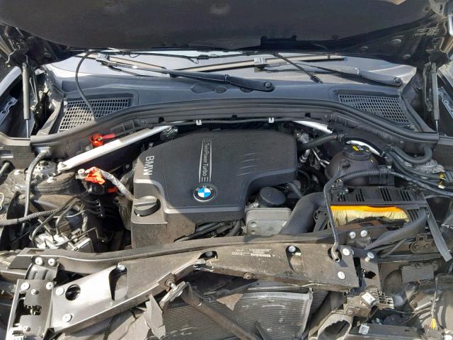 5UXXW3C55F0M86656 - 2015 BMW X4 XDRIVE2 Սև լուսանկար 7