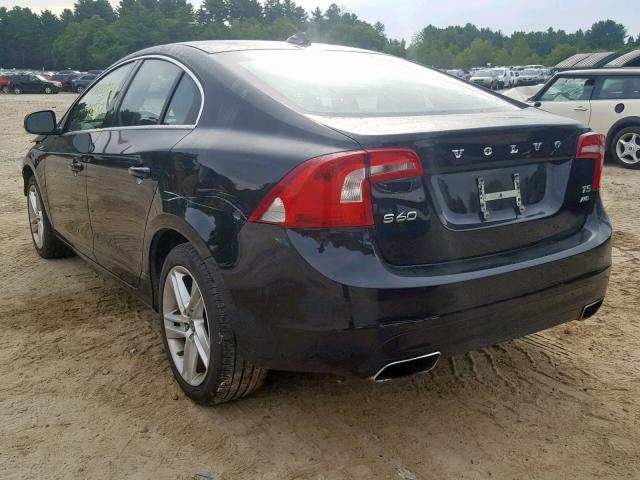 YV1612FH3E2271303 - 2014 VOLVO S60 T5 BLACK photo 3