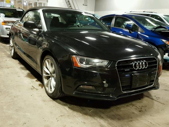 WAULFAFH9DN007632 - 2013 AUDI A5 PREMIUM BLACK photo 1