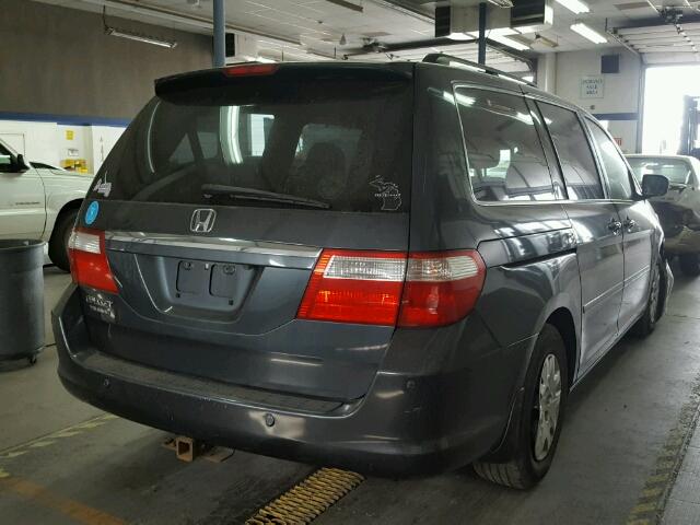 5FNRL38846B010714 - 2006 HONDA ODYSSEY TO GREEN photo 4