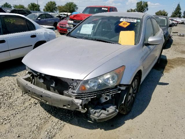 1HGCP2F35CA044503 - 2012 HONDA ACCORD LX SILVER photo 2