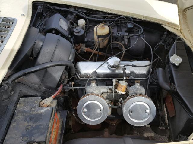 4829 - 1962 VOLVO P1800  CREAM photo 7