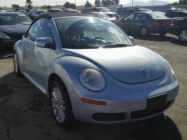 3VWRG31Y49M407934 - 2009 VOLKSWAGEN NEW BEETLE BLUE photo 1