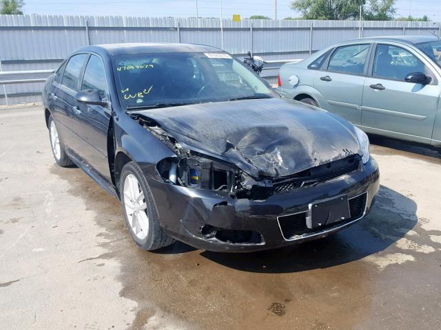 2G1WC5E39C1247813 - 2012 CHEVROLET IMPALA LTZ BLACK photo 1