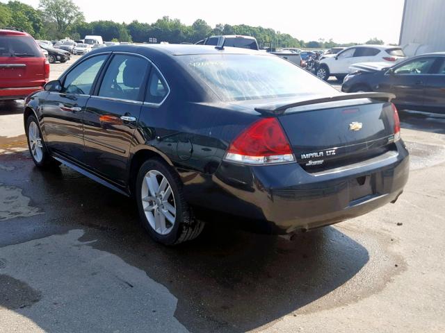 2G1WC5E39C1247813 - 2012 CHEVROLET IMPALA LTZ BLACK photo 3