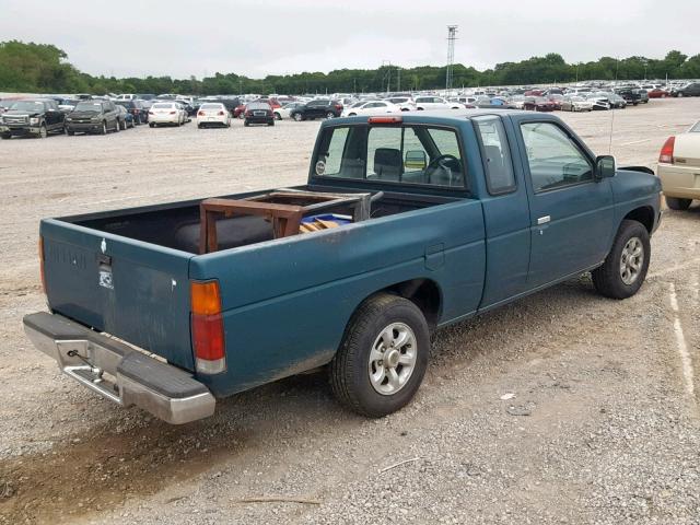 1N6SD16S3TC349388 - 1996 NISSAN TRUCK KING GREEN photo 4