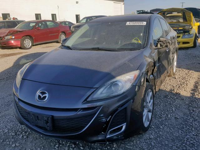 JM1BL1W53B1426755 - 2011 MAZDA 3 S CHARCOAL photo 2