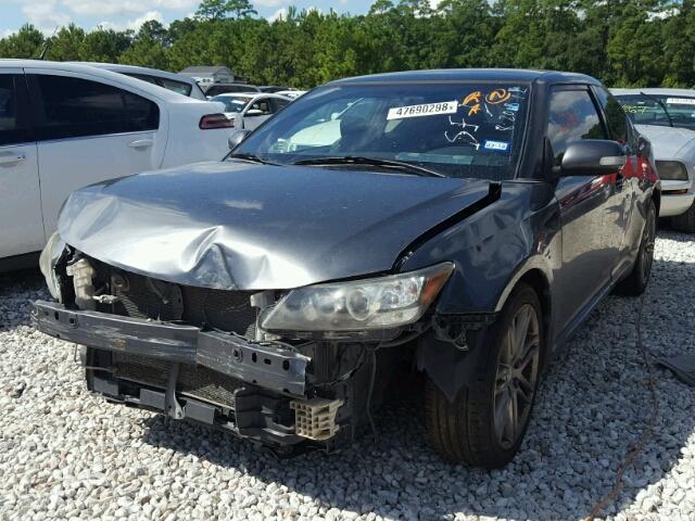 JTKJF5C77D3049704 - 2013 TOYOTA SCION TC ნაცრისფერი ფოტო 2