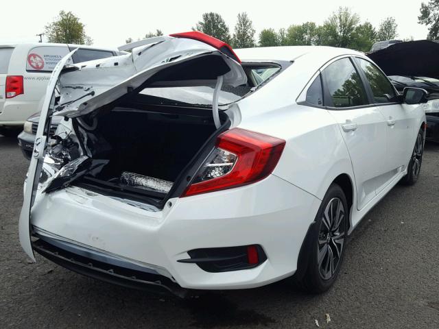 JHMFC1F71JX013231 - 2018 HONDA CIVIC EXL WHITE photo 4