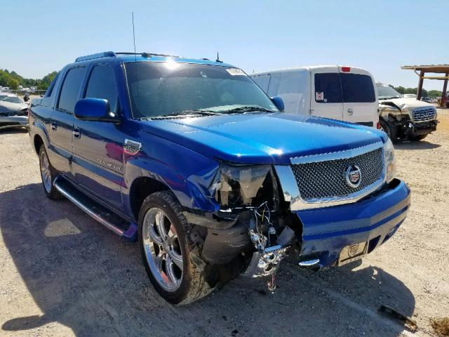 3GYEK62N74G127707 - 2004 CADILLAC ESCALADE E BLUE photo 1