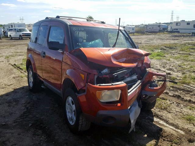 5J6YH28583L018007 - 2003 HONDA ELEMENT EX ORANGE photo 1