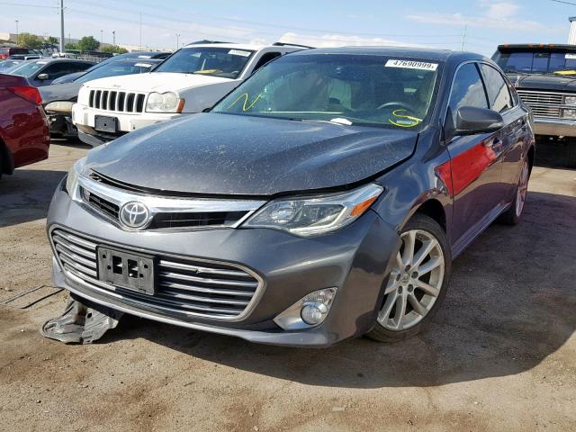 4T1BK1EB5EU084279 - 2014 TOYOTA AVALON BAS CHARCOAL photo 2