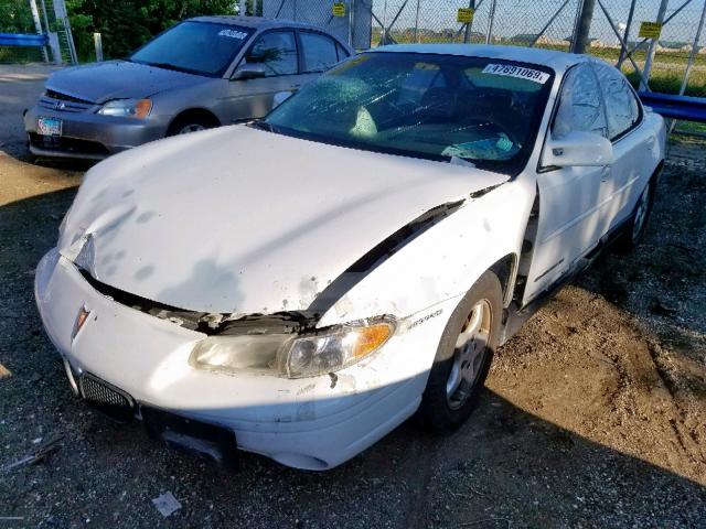 1G2WJ52K6WF292329 - 1998 PONTIAC GRAND PRIX WHITE photo 2