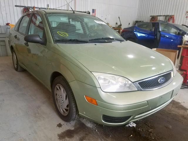 1FAFP34N17W149575 - 2007 FORD FOCUS ZX4 GREEN photo 1