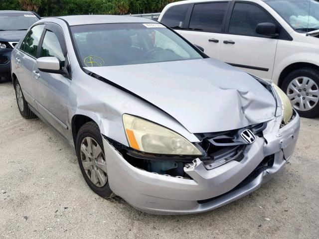 1HGCM55354A087526 - 2004 HONDA ACCORD LX SILVER photo 1